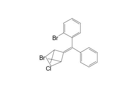 exo-5-bromo-6-[(2-bromophenyl)phenylmethylene]-endo-5-chlorobicyclo[2.1.1]hexane