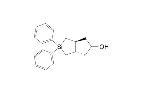 (1S,5S)-trans-7,7-Diphenyl-7-sila-bicyclo[3.3.0]octan-3-ol
