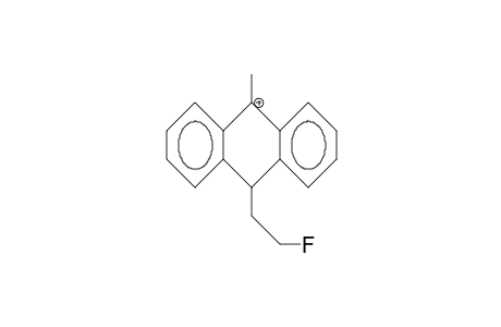 9-(2-Fluoro-ethyl)-10-methyl-anthracenium cation (9-hydro)