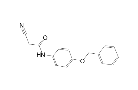 Acetamide, N-(4-benzyloxyphenyl)-2-cyano-