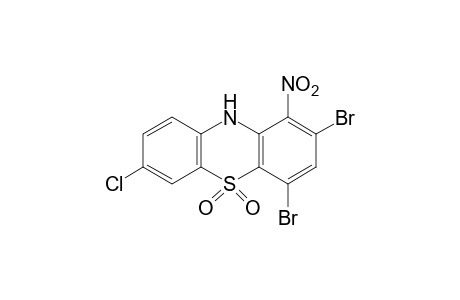 7-chloro-2,4-dibromo-1-nitrophenothiazine, 5,5-dioxide