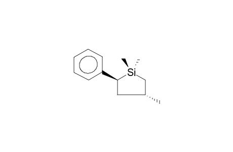 TRANS-1,1,4-TRIMETHYL-2-PHENYL-1-SILACYCLOPENTANE