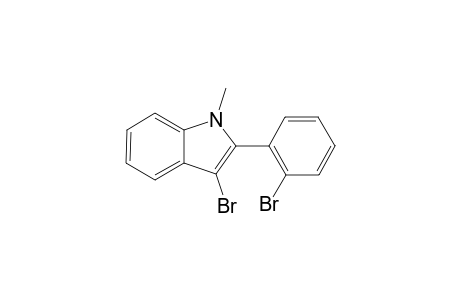 3-Bromo-2-(2-bromophenyl)-1-methyl-1H-indole