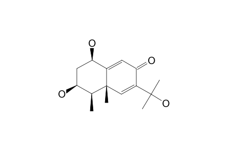 1,3,11-TRIHYDROXYEREMOPHILA-6,9-DIEN-8-ONE