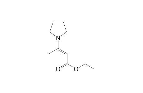 Ethyl (E)-3-(1-pyrrolidinyl)crotonate