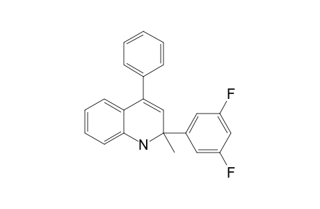 (+/-)-2-(3,5-DIFLUOROPHENYL)-1,2-DIHYDRO-2-METHYL-4-PHENYLQUINOLINE