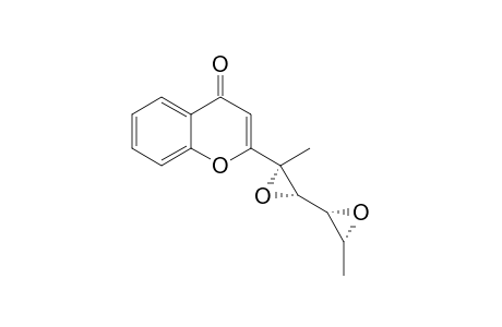 2-[(1RS,2SR,3RS,4SR)-1,2:3,4-DIEPOXY-1-METHYLPENTYL]-4H-CHROMEN-4-ONE