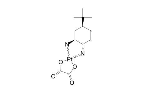 (SP-4-3)-(4-(1,1-DIMETHYLETHYL)-TRANS-CYCLOHEXANE-1,2-DIAMINE)-OXALATOPLATINUM-(II)