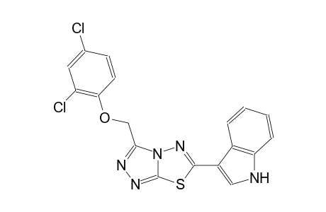 1H-indole, 3-[3-[(2,4-dichlorophenoxy)methyl][1,2,4]triazolo[3,4-b][1,3,4]thiadiazol-6-yl]-