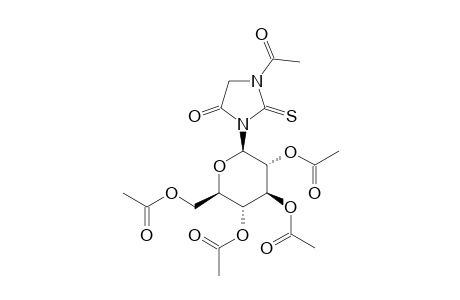 1-Acetyl-4-oxo-3-[(2',3',4',6'-tetra-o-acetyl)-.beta.-d-glucopyranosyl]-2-thioxo(tetrahydro)imidazole