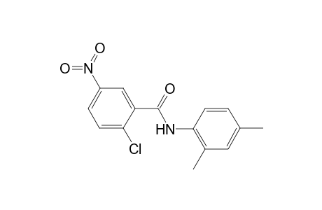 2-Chloro-N-(2,4-dimethylphenyl)-5-nitrobenzamide
