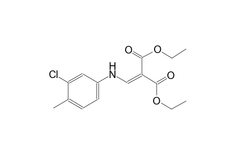 diethyl 2-[(3-chloro-4-methylanilino)methylene]malonate