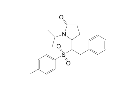 1-isopropyl-5-(2-phenyl-1-tosyl-ethyl)-2-pyrrolidone