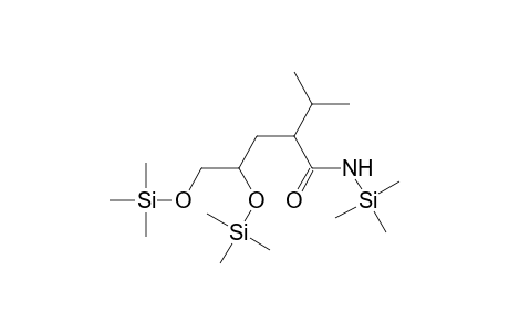 1,2-Di(trimethylsiloxy)-4-trimethylsilylcarbamoyl-5-methyl-hexane