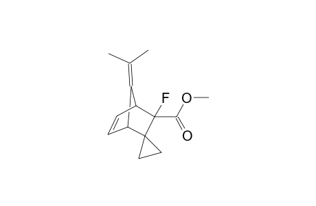Methyl 2'-fluoro-7'-isopropylidene-spiro(cyclopropane-1,3'-bicyclp[2.2.1]hept-5'-ene)-2'-carboxylate