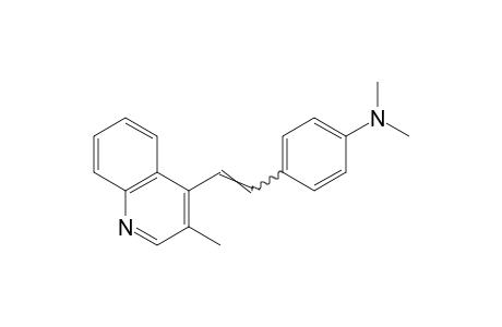 4-(p-dimethylaminostyryl)-3-methylquinoline