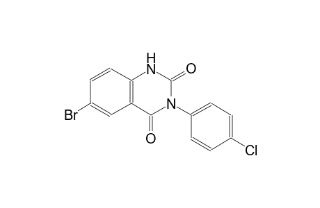 6-bromo-3-(4-chlorophenyl)-2,4(1H,3H)-quinazolinedione