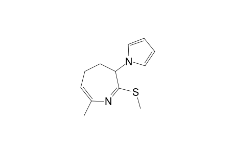 7-Methyl-2-(methylsulfanyl)-3-(1H-pyrrol-1-yl)-4,5-dihydro-3H-azepine