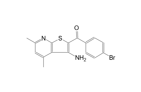 methanone, (3-amino-4,6-dimethylthieno[2,3-b]pyridin-2-yl)(4-bromophenyl)-