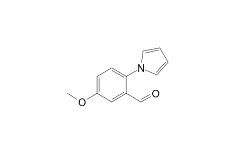 5-Methoxy-2-(1H-pyrrol-1-yl)benzaldehyde