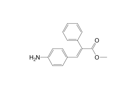 Acrylic acid, 3-(4-aminophenyl)-2-phenyl-, methyl ester