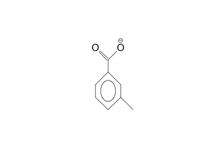 3-Methyl-benzoate anion