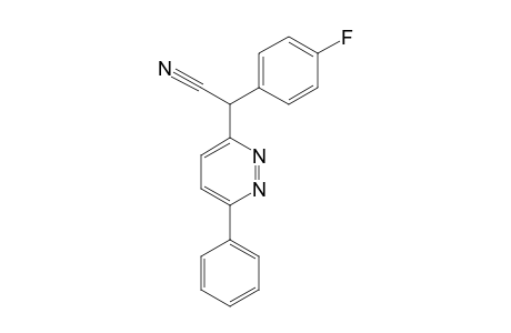 ALPHA-(4-FLUOROPHENYL)-ALPHA-(6-PHENYLPYRIDAZIN-3-YL)-ACETONITRILE