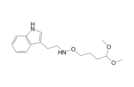3-[2-(((4,4-Dimethoxybutyl)oxy)amino)ethyl]indole