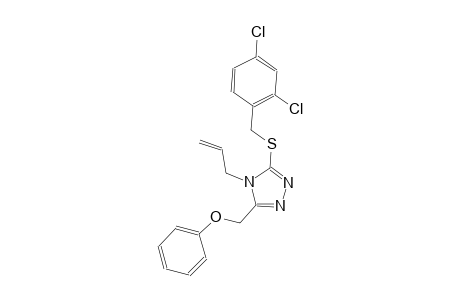 4-allyl-3-[(2,4-dichlorobenzyl)sulfanyl]-5-(phenoxymethyl)-4H-1,2,4-triazole