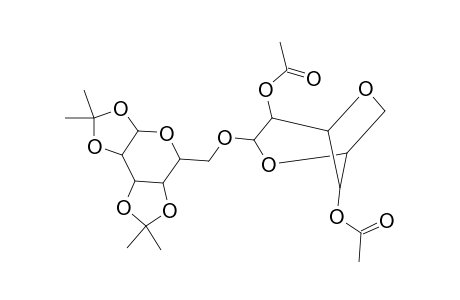 .alpha.-D-Galactopyranose, 6-O-(2,4-di-O-acetyl-3,6-anhydro-.beta.-D-galactopyranosyl)-1,2:3,4-bis-O-(1-methylethylidene)-