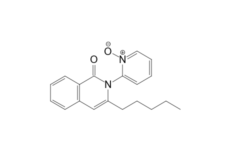 2-[3-n-Pentyl-1-oxoisoquinolin-2(1H)-yl]-pyridine-2-oxide