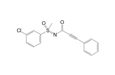 N-[(3-Chlorophenyl)(methyl)(oxo)-lamda6-sulfaneylidene]-3-phenylpropiolamide