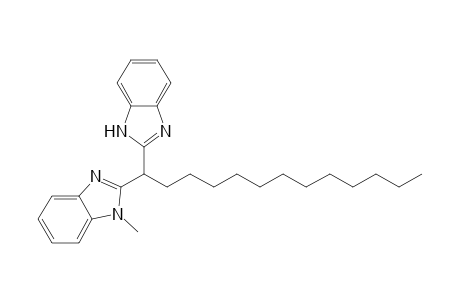 1-Dodecyclbenzimidazol-2-yl-(1-methylbenzimidazol-2-yl)methane