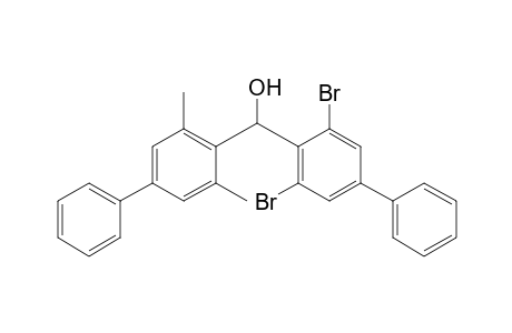 (2,6-Dibromo-4-phenylphenyl)-(2',6'-dimethyl-4'-phenylphenyl)-methanol