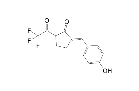 2-[(p-Hydroxy)benzylidene]-5-trifluoroacetyl-cyclopentanone