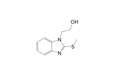 1H-benzimidazole-1-ethanol, 2-(methylthio)-