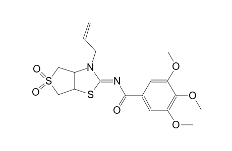 benzamide, 3,4,5-trimethoxy-N-((2Z)-tetrahydro-5,5-dioxido-3-(2-propenyl)thieno[3,4-d]thiazol-2(3H)-ylidene)-
