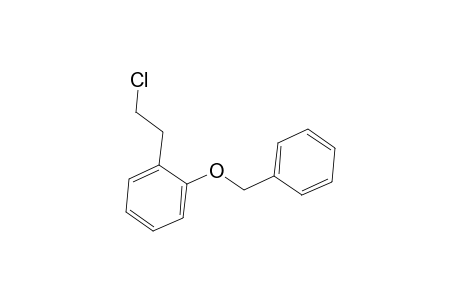 Benzene, 1-(2-chloroethyl)-2-(phenylmethoxy)-