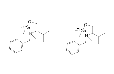Dimethylgallium(III)-71Ga 2-(benzyl(methyl)amino)-3-methylbutan-1-olate