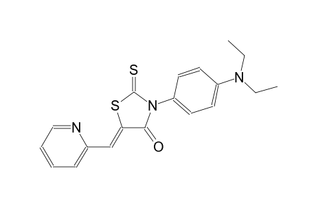 (5Z)-3-[4-(diethylamino)phenyl]-5-(2-pyridinylmethylene)-2-thioxo-1,3-thiazolidin-4-one