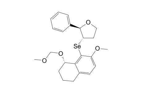 (2S,3S)-3-[(S)-8-Metthoxymethoxy-2-methoxy-5,6,7,8-tetrahydronaphthylen-1-ylselenyl]-2-phenyltetrahydrofuran
