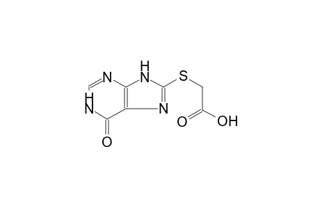 acetic acid, [(6,9-dihydro-6-oxo-1H-purin-8-yl)thio]-