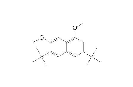 1,7-Dimethoxy-3,6-di-tert-butylnaphthalene