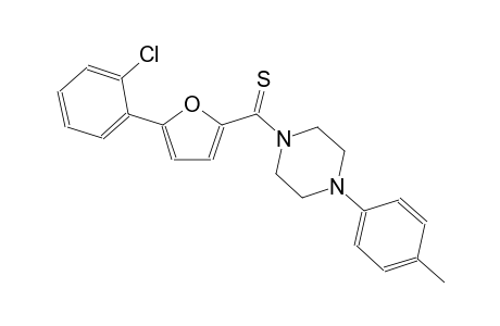 1-{[5-(2-chlorophenyl)-2-furyl]carbothioyl}-4-(4-methylphenyl)piperazine