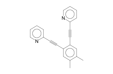 4,5-Dimethylbenzene-1,2-bis[2-(2-pyridyl)ethynyl]