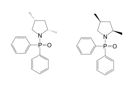 N-DIPHENYLPHOSPHINOYL-2,4-CIS-DIMETHYLPYRROLIDINE
