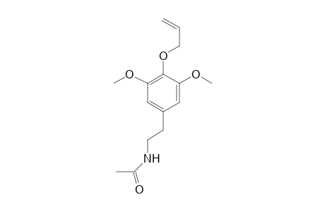 Allylescaline Acetyl derivative
