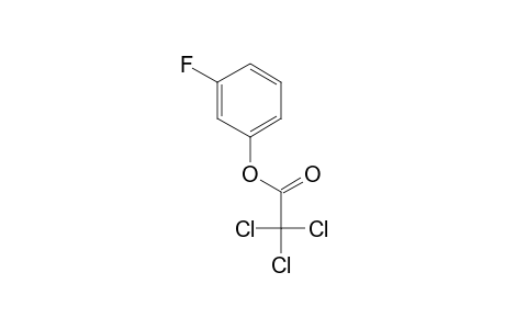 Trichloroacetic acid, 3-fluorophenyl ester