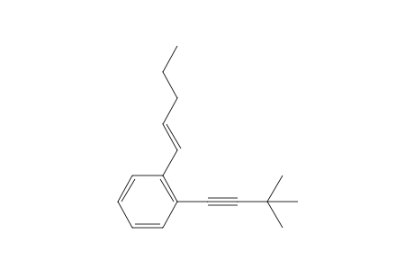 (E/z)-1-(3,3-dimethylbut-1-ynyl)-2-(pent-1-enyl)benzene