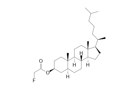 Cholestan-3-ol, fluoroacetate, (3.beta.,5.alpha.)-